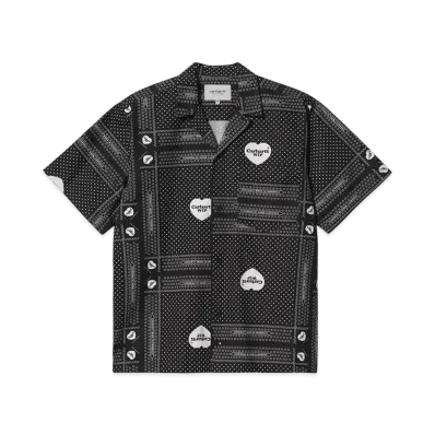 Carhartt S/S Heart Bandana Shirt "Black"