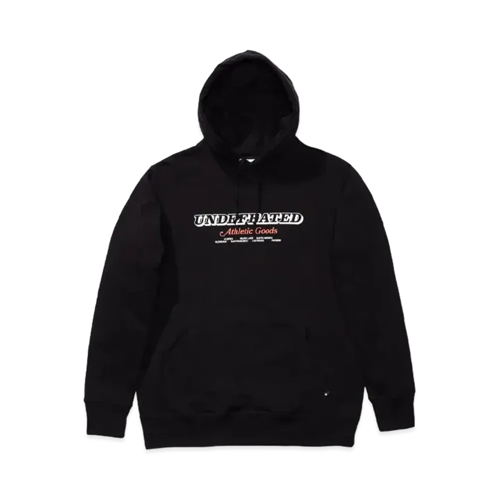 UNDEFEATED ATHLETIC GOODS HOODIE - 70004 "Black"