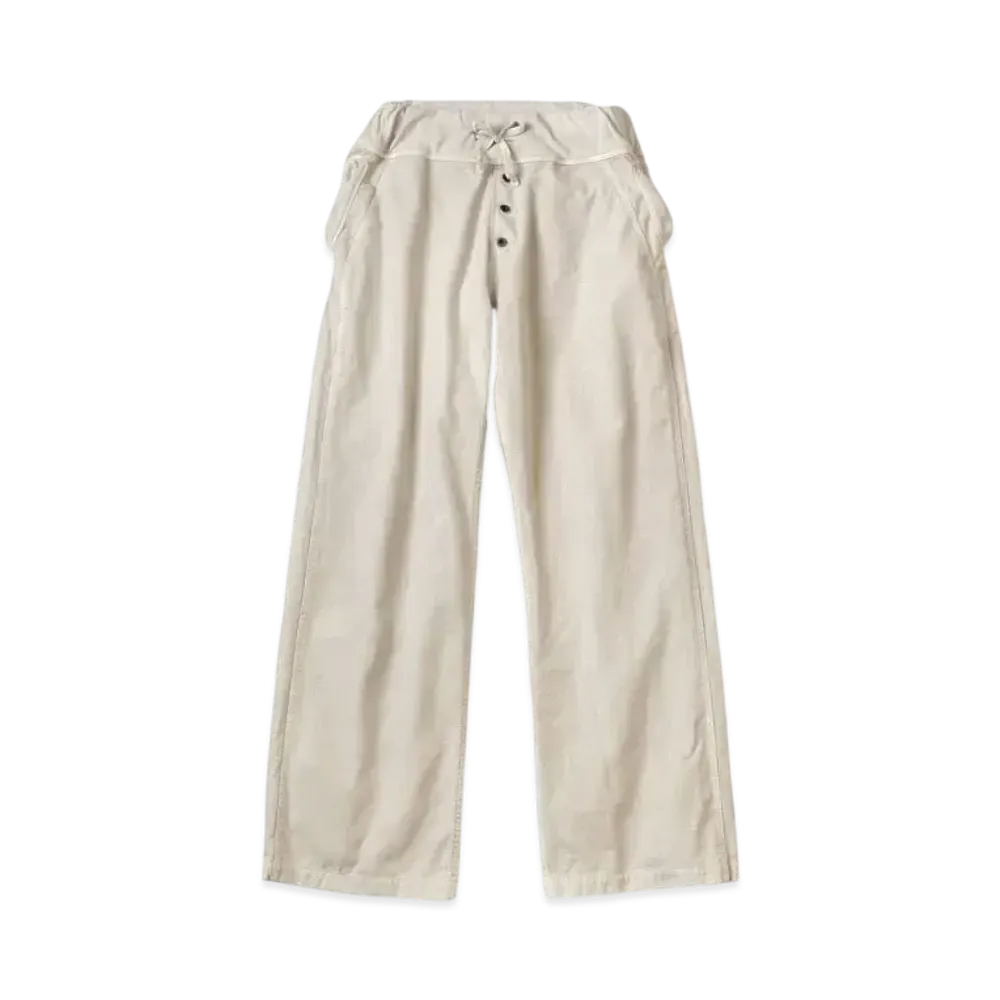 KAPITAL Thin Canvas Nouvelle Pants "Beige"