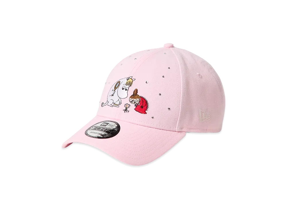 NEW ERA x Moomin Rhinestone 9Forty Moomin Snorkmaiden "Pink"
