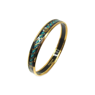 HERMES Email PM Bangle Bracelet "Multicolor"