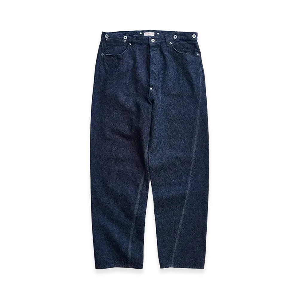 NICENESS Sharky Raw Denim Twist Jeans "Indigo"