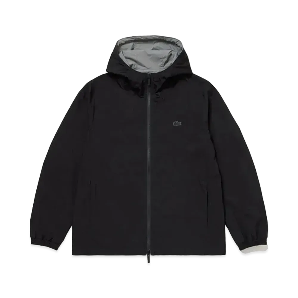 LACOSTE Reversible Hood Jacket "Black"