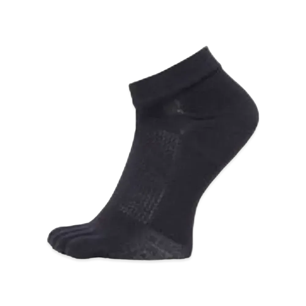 Goldwin Paper Fiber 5 Finger Socks (C3 Fit / Unisex) "Black"