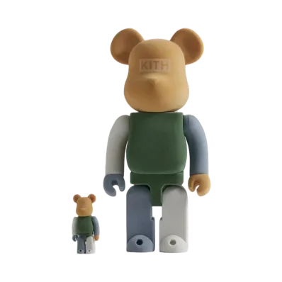 Kith x MEDICOM TOY Bearbrick 2022 Cypress (EU Exclusive) 100% x 400% Set