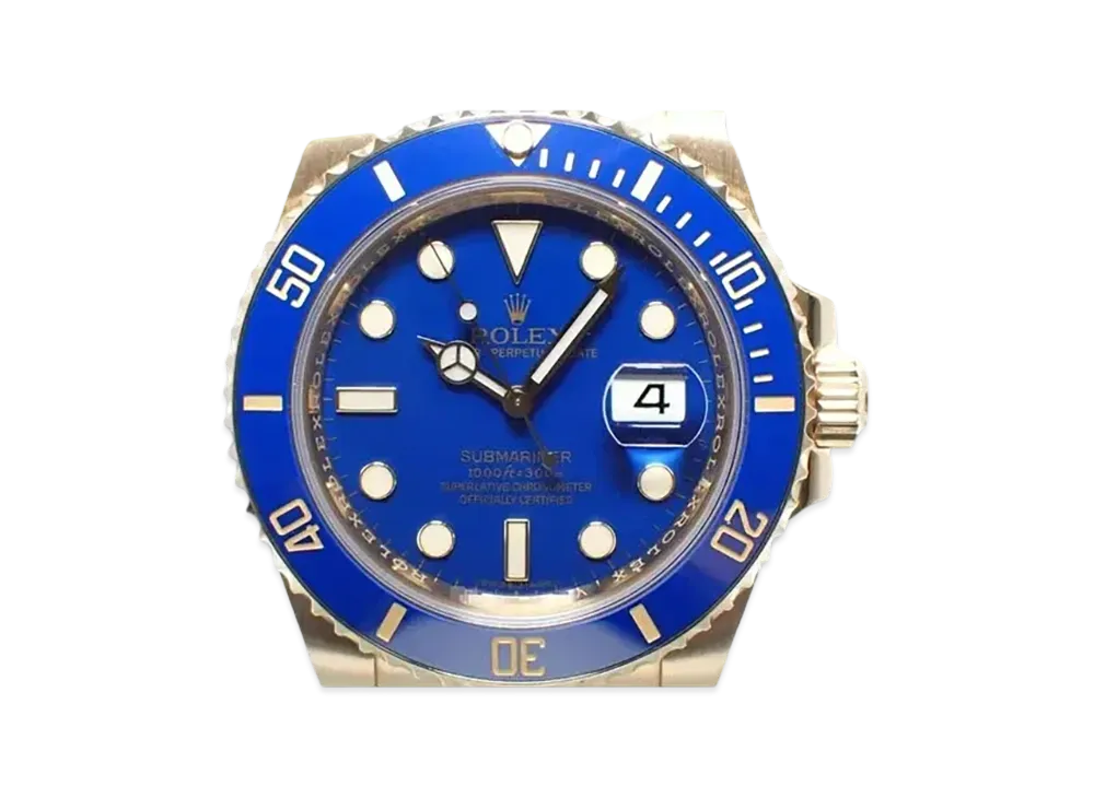 ROLEX Submariner Date "Blue/18K Yellow Gold"