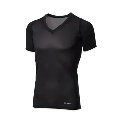 Goldwin Cooling V-neck Half Sleeve (C3 Fit / Men's) "Black"