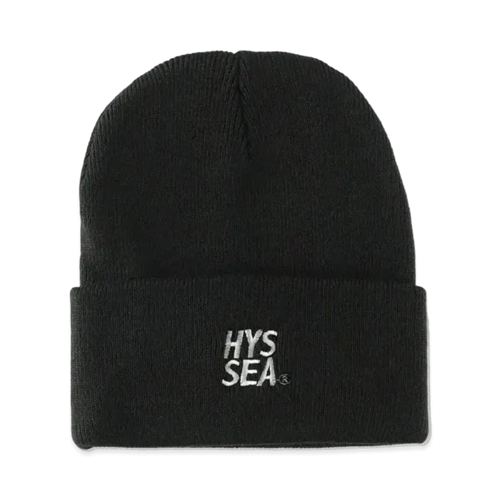 WIND AND SEA x HYSTERIC GLAMOUR Beanie "Black"