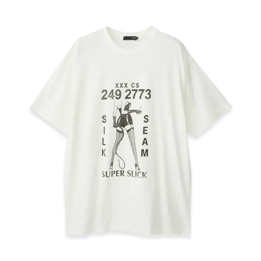 HYSTERIC GLAMOUR Super Slick T-Shirt "White"
