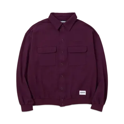 NEIGHBORHOOD Pique Shirt LS "Burgundy"