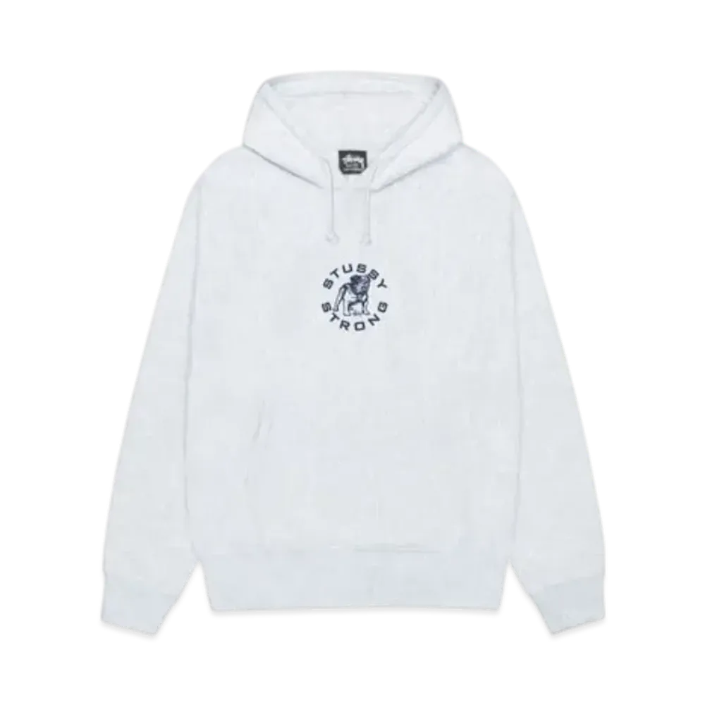 Stussy Strong Mac Hoodie "Ash Heather"