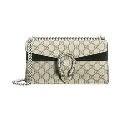 GUCCI Dionysus GG Small Shoulder Bag "GG Supreme Canvas"