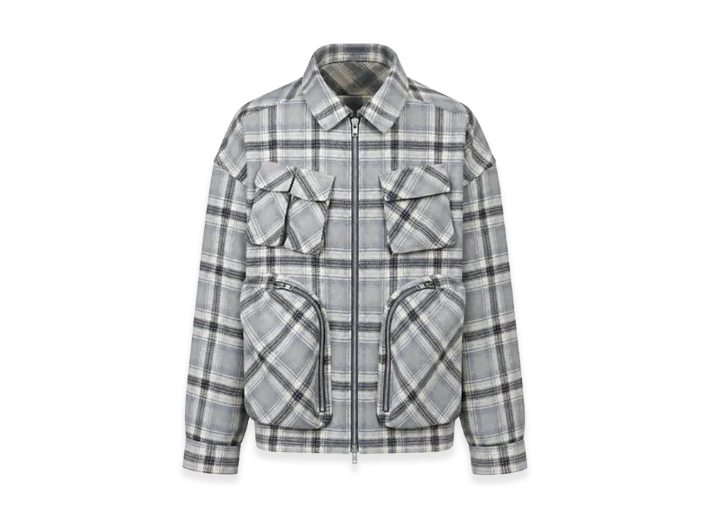 BREATH Check BDU Jacket "Blue"