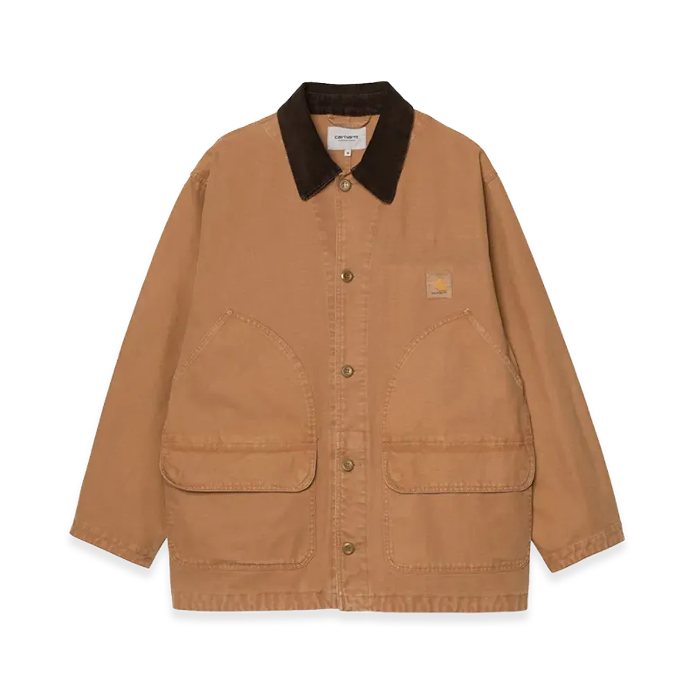 Carhartt WIP Prescott Coat "Hamilton Brown/Tobacco(Garment Dyed)"