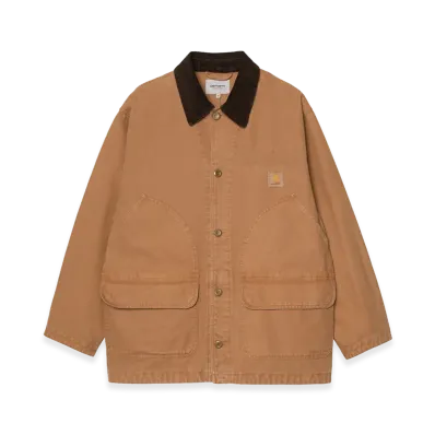 Carhartt WIP Prescott Coat "Hamilton Brown/Tobacco(Garment Dyed)"