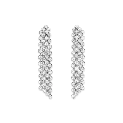 Van Cleef & Arpels Palmyre earrings "18K White gold/Diamond"