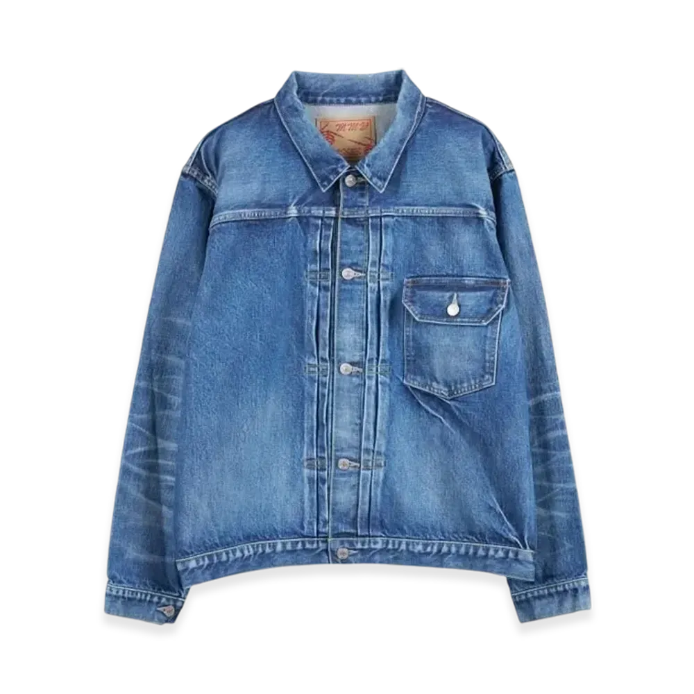 MASSES x Maison MIHARA YASUHIRO Denim Jacket Hard Wash "Indigo"
