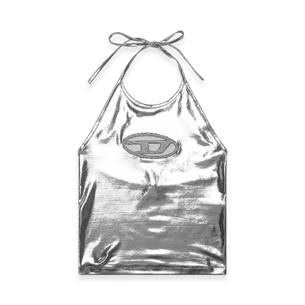 Diesel T-Salila-OD Topstank Topshalter Neck "Silver"