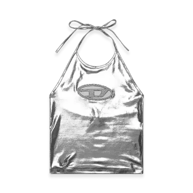 Diesel T-Salila-OD Topstank Topshalter Neck "Silver"