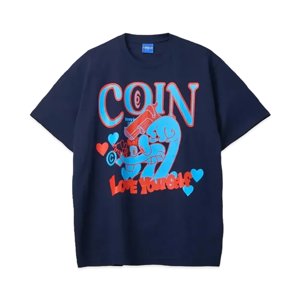 COIN PARKING DELIVERY Mr. KATAYAMA Tee "Navy"