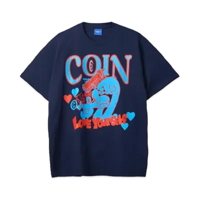 COIN PARKING DELIVERY Mr. KATAYAMA Tee "Navy"