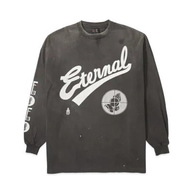 SAINT Mxxxxxx x FEAR OF GOD LS Tee "Black" SM-HR8-0000-C02