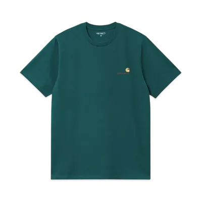 Carhartt WIP S/S American Script T-Shirt "Malachite"