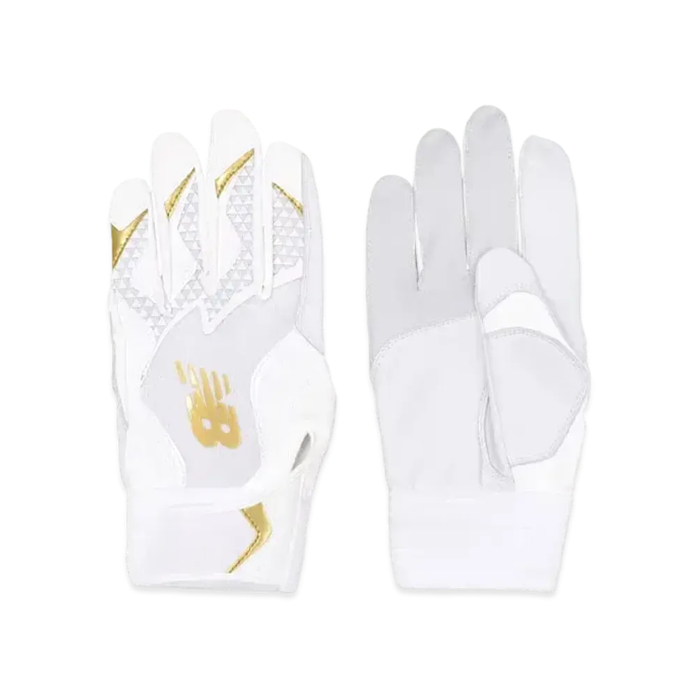 New Balance Shohei Ohtani Signature Collection Batting Gloves "WhitexGold"