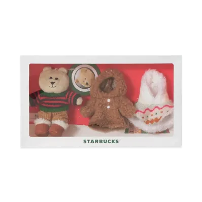 STARBUCKS Holiday 2025 Bearista Mini Set "Multi"