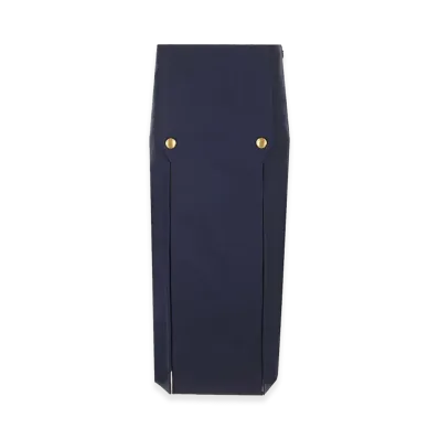 Chloe Women's Wool Midi Skirt "Blue"