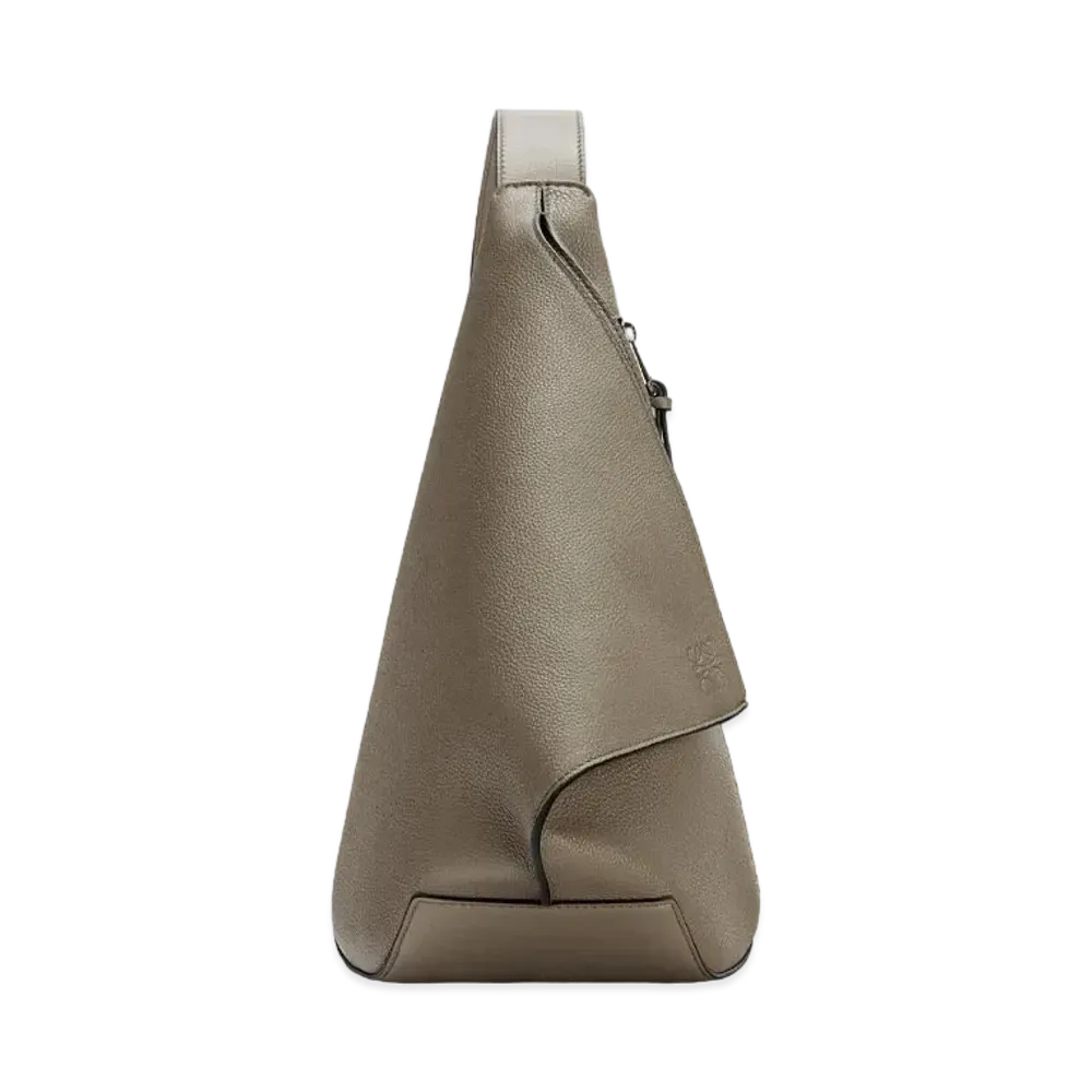 LOEWE Anton Sling In Soft Grained Calfskin "Dark Moss"