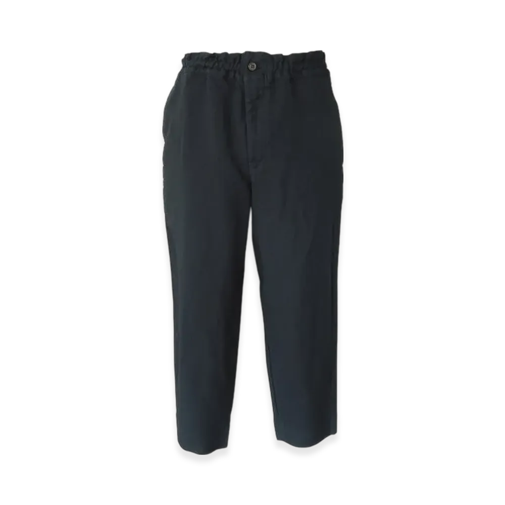 BLACK COMME des GARCONS Polyester Gabardine Garment Treated "Black"