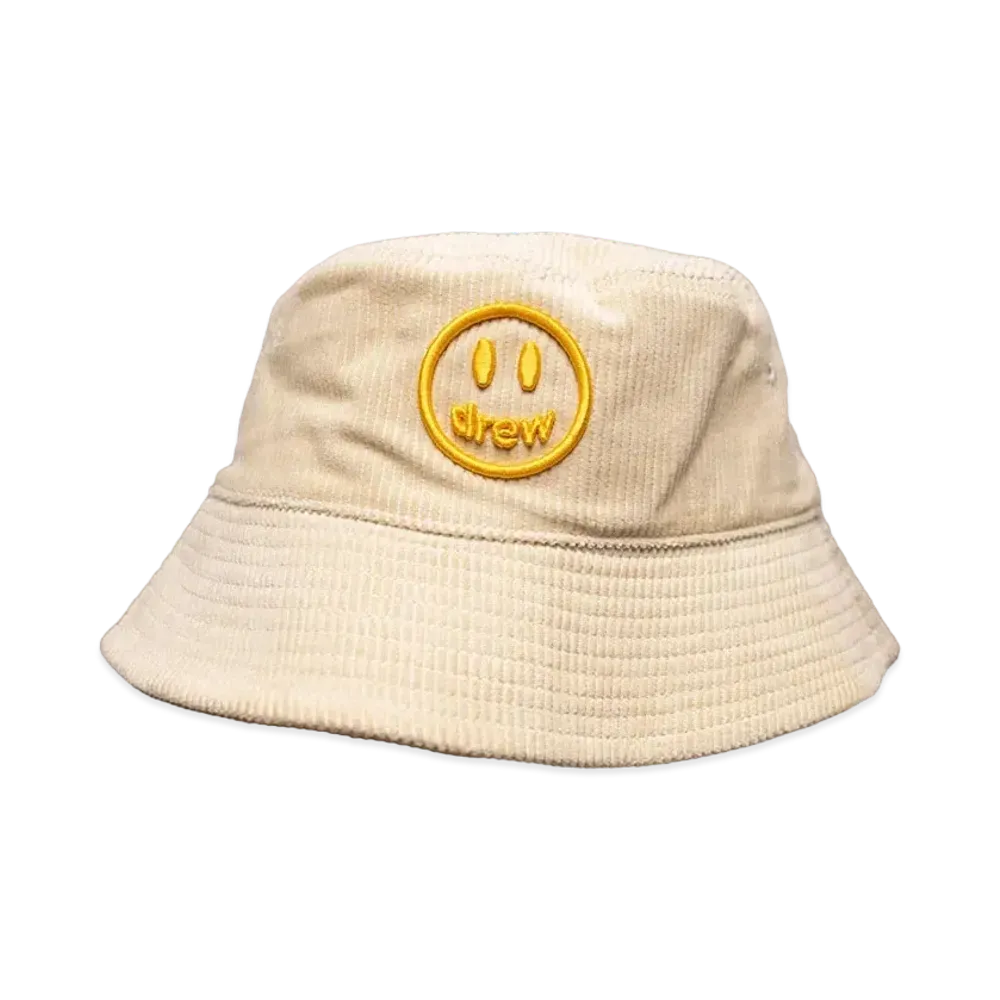 drew house corduroy bucket hat "Biscotti"
