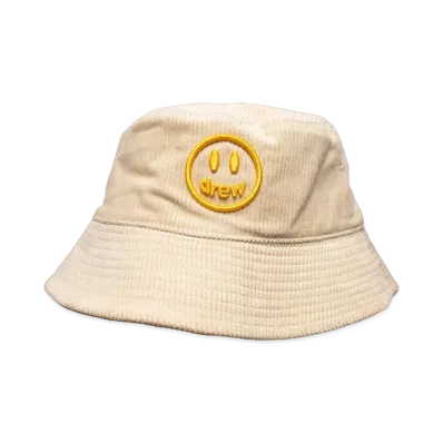 drew house corduroy bucket hat "Biscotti"