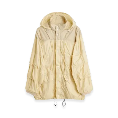 OUR LEGACY Exhaust Puffa Rubberized Nylon "Cream"