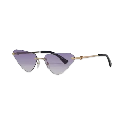 Dsquared2 Hype Gold Violet Sunglasses "Gold"