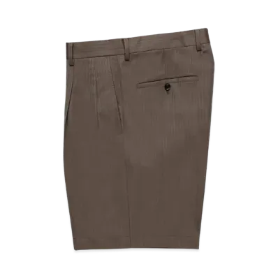 WACKO MARIA Double Pleated Short Trousers "Beige"