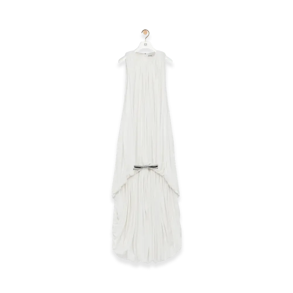 LOEWE Draped Dress "White"