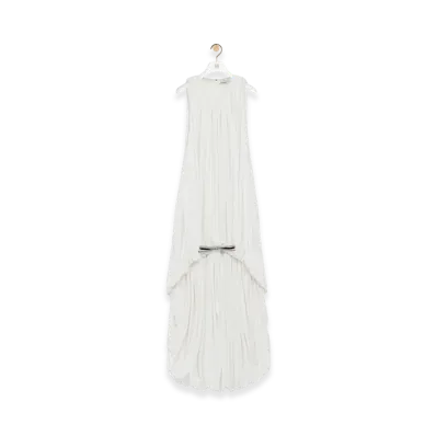 LOEWE Draped Dress "White"