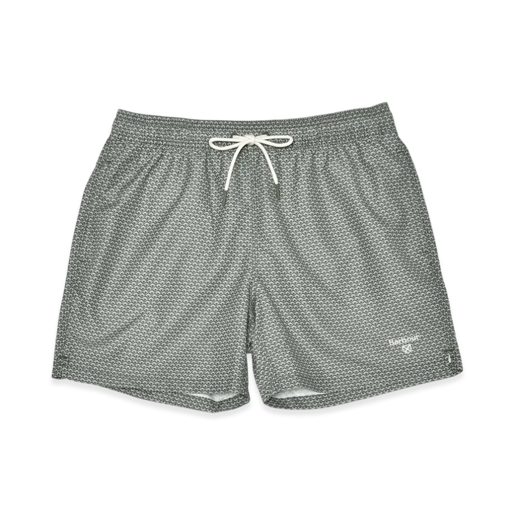 Barbour Shell Swim Shorts "Olive"