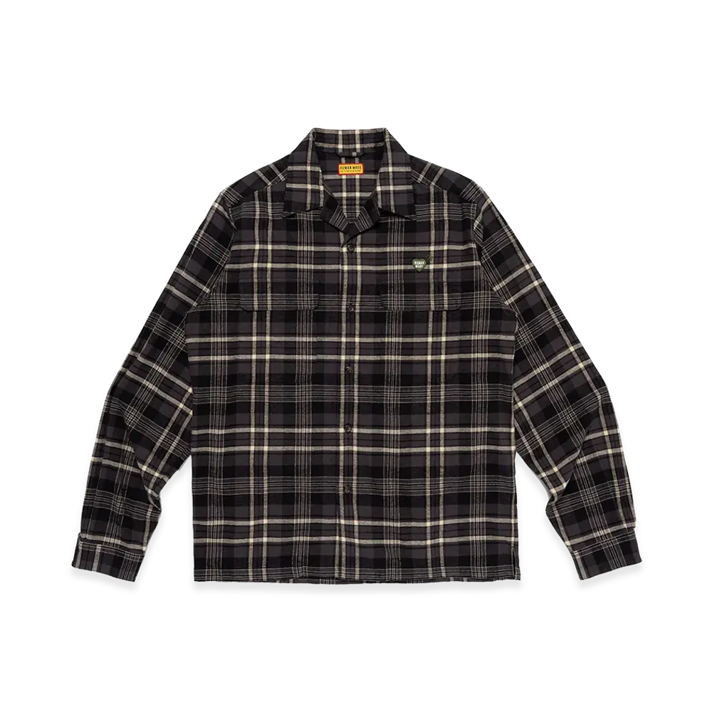 HUMAN MADE Flannel Check Shirt "Black"