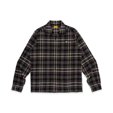 HUMAN MADE Flannel Check Shirt "Black"