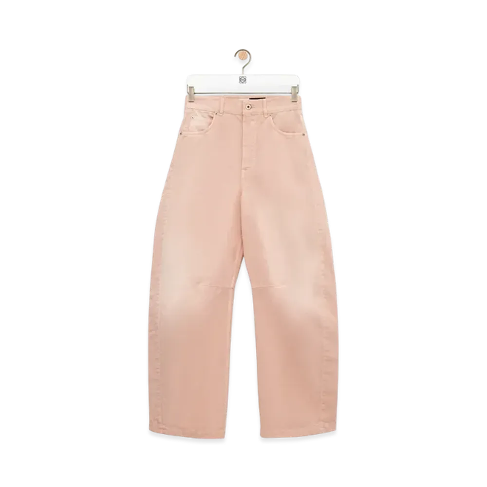 LOEWE Barrel Trousers "Light Pink"
