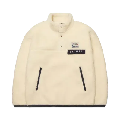 HUMAN MADE BOA FLEECE PULLOVER "White"