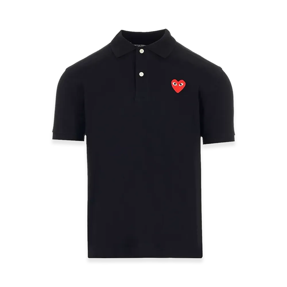 PLAY COMME des GARCONS Women's Polo Shirt "Black"