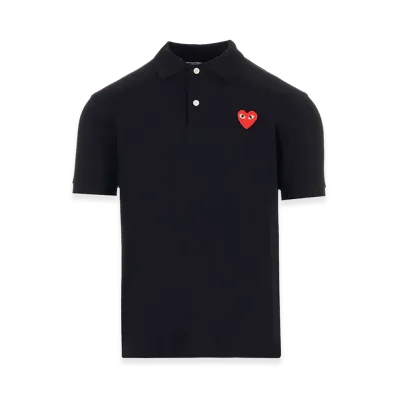 PLAY COMME des GARCONS Women's Polo Shirt "Black"