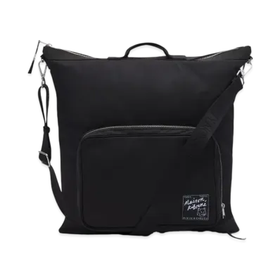 Maison Kitsune Nylon Helmet Bag "Black"