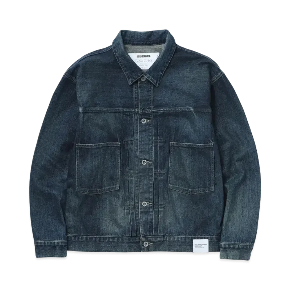 NEIGHBORHOOD Washed Denim Type-2 Jacket "Indigo"