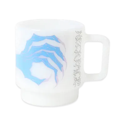 WACKO MARIA x Neckface Milk Glass Mug "White"
