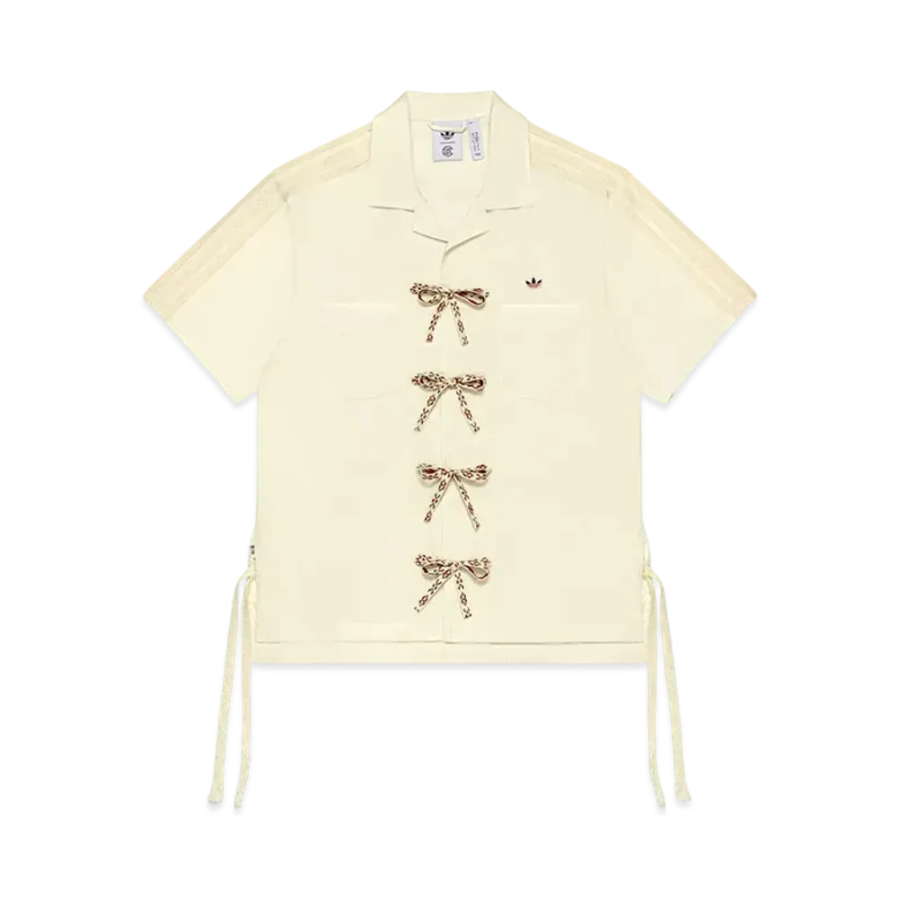 adidas x CLOT Bowling Shirt "Ivory"